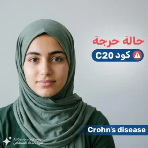 شابة تواجه داء كرون - حالة مستمرة C20